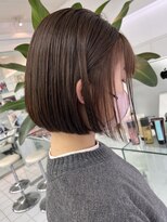 ルートエイチ 市川(Root H) 斜めバング斜めバングデザインカラーシルキーベージュ