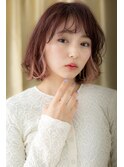 インナーカラーミルクティーピンク大人ハイライトY大宮10代20代