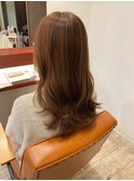 レイヤースタイルレイヤーカットロングレイヤー小顔スタイル