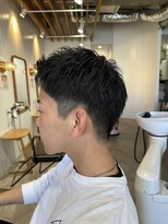 アメラボ(AmeLab)&nbsp;ツーブロック　アップバングショート　束感◎