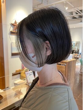 ミスト(mist) 〔mist〕フェイスフレーミングカラー/切りっぱなしボブ/金沢文庫