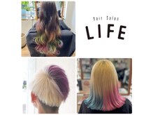 ヘアサロン ライフ(Hair Salon LIFE)の雰囲気（カラーバリエーションも豊富です！）