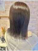 20代.30代.40代/外ハネが大人かわいい/切りっぱなしボブ/透明感