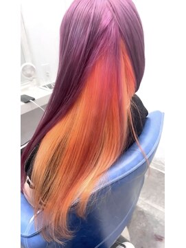 ウーロス(uros.) purple & orange