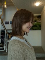 ビュートリアム 鎌倉小町(BEAUTRIUM)&nbsp;ぱつっとロブボブカット/BEAUTRIUM 鎌倉小町 カギワダ