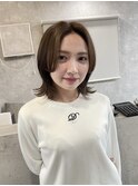 ボブ/ミニボブ/切りっぱなしボブ/外ハネ/外ハネボブ/前下がり