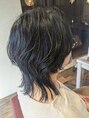 ベーシック ヘア クリエイション(BASIC hair creation)&nbsp;暗髪×ウルフ