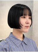 ボブミニボブショートショートボブワイドバング