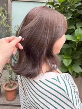 ティエラ 原宿 表参道(Tierra) 【関日葉里】まろやかアッシュベージュ