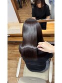 髪質改善ストレート