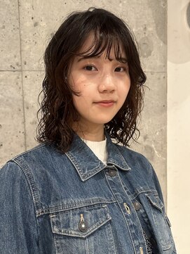 アンガーデン(Une GARDEN) ミディアムパーマ/パーマヘア/ブラウンカラー