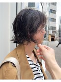 CAF 照下 ボブパーマ 夏のヘアアレンジ 大阪パーマ