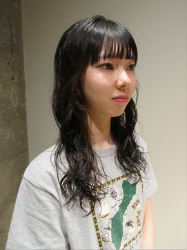 ハマモト ロングパーマ