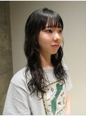 ロングパーマ