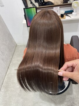 ラナ(Lana) 【Lana】美艶髪マロンベージュ　艶髪　髪質改善カラー