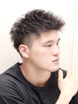 ヘアーアンドグルーミング ヨシザワインク(HAIR&GROOMING YOSHIZAWA Inc.)&nbsp;ツーブロックアップバング刈り上げショートビジネスカジュアル