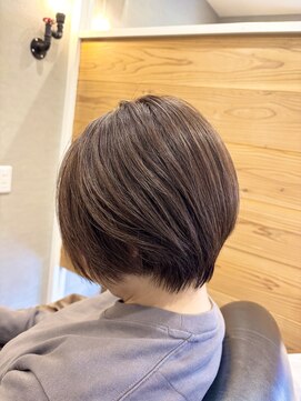 ショート×オーガニックカラー