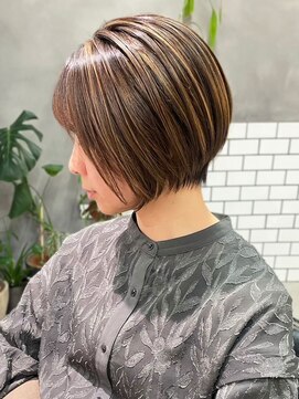 ティダスマイル 吉祥寺店(tida smile) グレージュカラー/ショート/吉祥寺