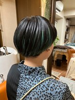 こぐま美容室&nbsp;デザインカラー　緑version