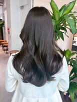 アイティー バイ アルバム 中野店(IT by ALBUM)&nbsp;ロング顔周りレイヤー韓国ヘアダークアッシュ_ba576261