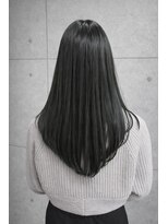 エイム ヘア リアム 調布店(eim hair liam)&nbsp;ブリーチなし透明感！！ オリーブカラー×レイヤースタイル