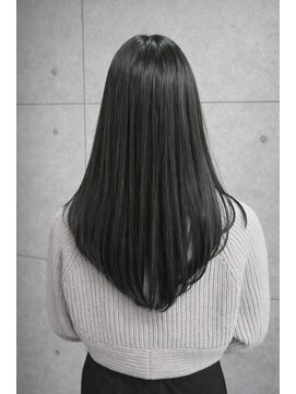 エイム ヘア リアム 調布店(eim hair liam) ブリーチなし透明感！！ オリーブカラー×レイヤースタイル