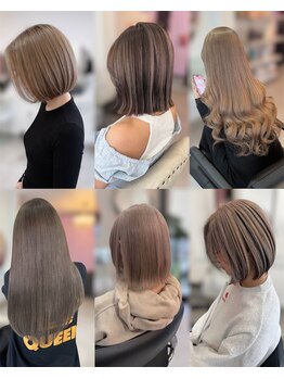 ステラ(STELLA)の写真/理想の透明感カラーをダメージレスに実現★トレンドに敏感なオシャレさんも納得のツヤ溢れる仕上がりに◎