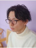 スパイラルパーマ/無造作パーマ/岡崎メンズパーマ