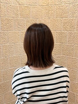 ヴァン カウンシル 川口店(VAN COUNCIL) グレージュ×外ハネボブ【東川口 美容室】