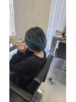 カラット 堺東(CARAT) グラデーションカラー/ショートグラデ/ひし形ショートボブ