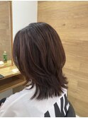 くくれる長さのくびれレイヤースタイル
