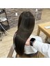 【フルコース】カット＋縮毛矯正＋透明感カラー＋トリートメント《SB代込み》