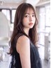 【傷ませずに染める】ケアカラー+髪質改善TR ￥9900 ＃髪質改善