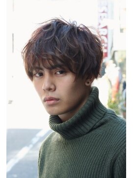 ブークル(boucle) 【外国人風】無造作ショートマッシュスタイル