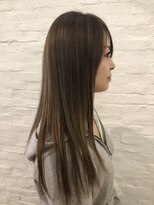 デプス デザイン プロダクツ Depth Design Products ロングヘア×フォギーグレージュカラー