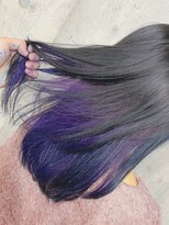 サロンドミルク 溝の口店(salon de MiLK) *宇宙っぽいインナーカラー