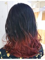 ギャレット 新宿店(Garret)&nbsp;ビビッドカラーバレイヤージュ