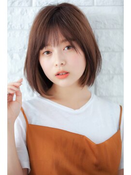 リル 7F 銀座(Rire) 【Rire-リル銀座-】シースルーなナチュラルストレートボブ☆