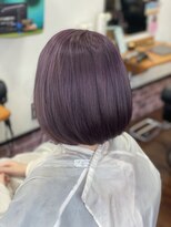 ノワール NOIR ボブ×ラベンダー