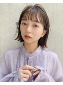耳出しスタイル　シースルーボブ【吉祥寺ショート】