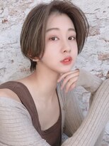 シエル 甲東園店(CIEL)&nbsp;マニッシュショート　グレージュ