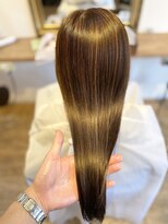 ナインヘアー(NINE HAIR)&nbsp;【NINE HAIR】艶髪＿縮毛矯正＿ナチュラルストレート＿髪質改善