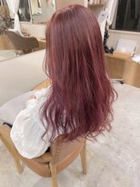 マロウ(mallow)&nbsp;《花屋併設》ダブルカラー　ピンク@20代30代40代@ケアブリーチ