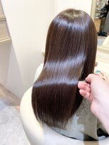 アンド ラ ブランシュ(&.La Blanche)&nbsp;大宮/髪質改善/ヘッドスパ/ツヤ感重視ナチュラルレッドブラウン