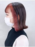 秋色ピンクグレープフルーツピンクヘアー_ba322612