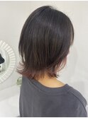 レイヤーカット×インナーカラー