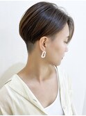 【松戸 ムラマツ】ショートボブ ツーブロック ツヤボブ