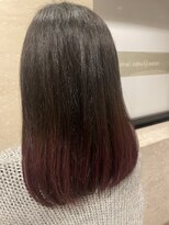 六本木美容室 西麻布店 グラデーションパープル◎イルミナカラー