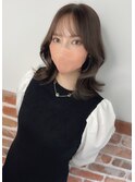 大人気!韓国風くびれミディアムヘア♪
