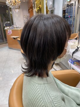 髪技空間アノン(anon) ウルフカット